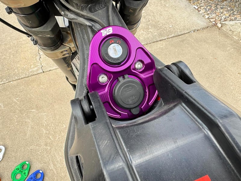 TB Electric E-ride Pro SS Aluminum Key ignition Cover - E-Moto Accessorie, Fits All E-Ride Pro Models, E-Ride Pro S, SS 1.0,2.0,3.0, SR - Multiple Colors, Upgrade Your Ride - Image 2